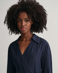 Vestido de trespasse