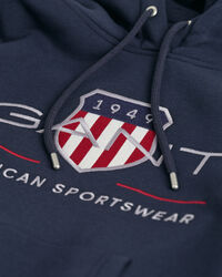 Sweatshirt com capuz Archive Shield