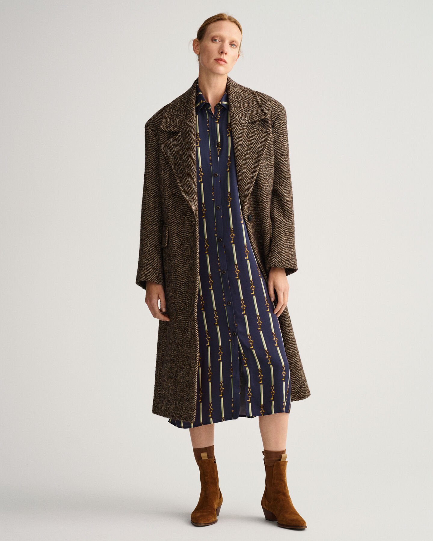 Vestido-camisa American Luxe