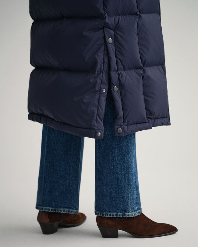 Sobretudo de penas comprido