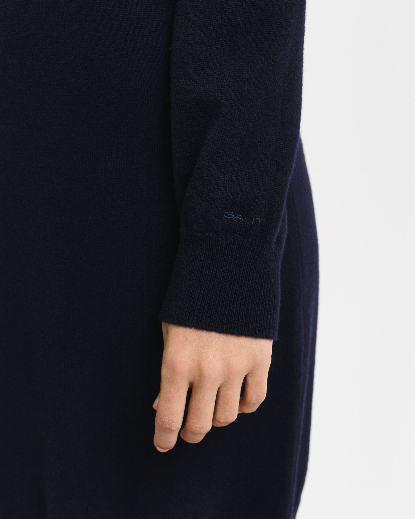 Vestido em l&atilde; extrafina