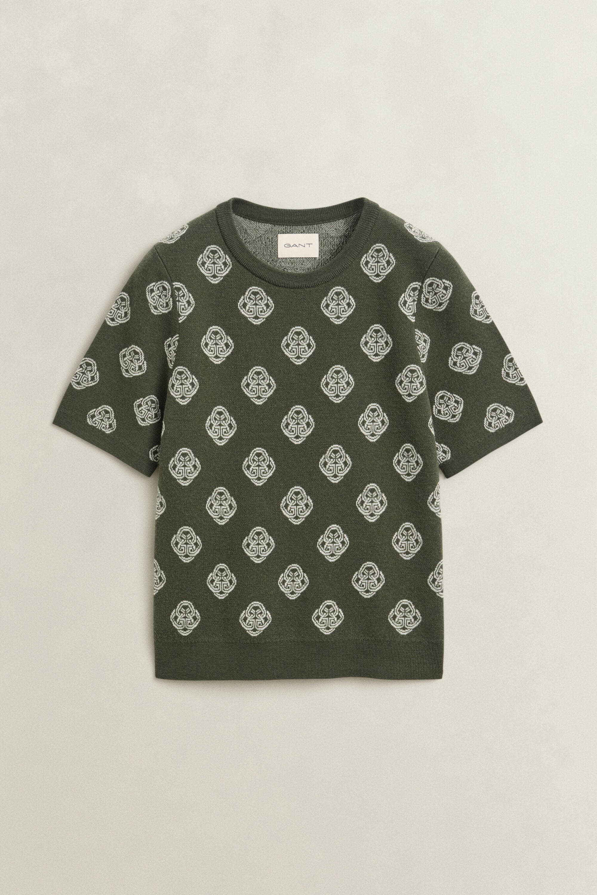 Camisola de malha Jacquard Monogram