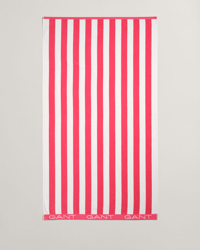 Toalha de praia às riscas em bloco