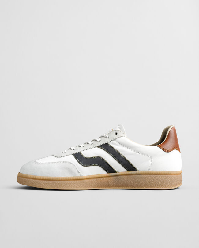 Ténis em pele e camurça Cuzmo