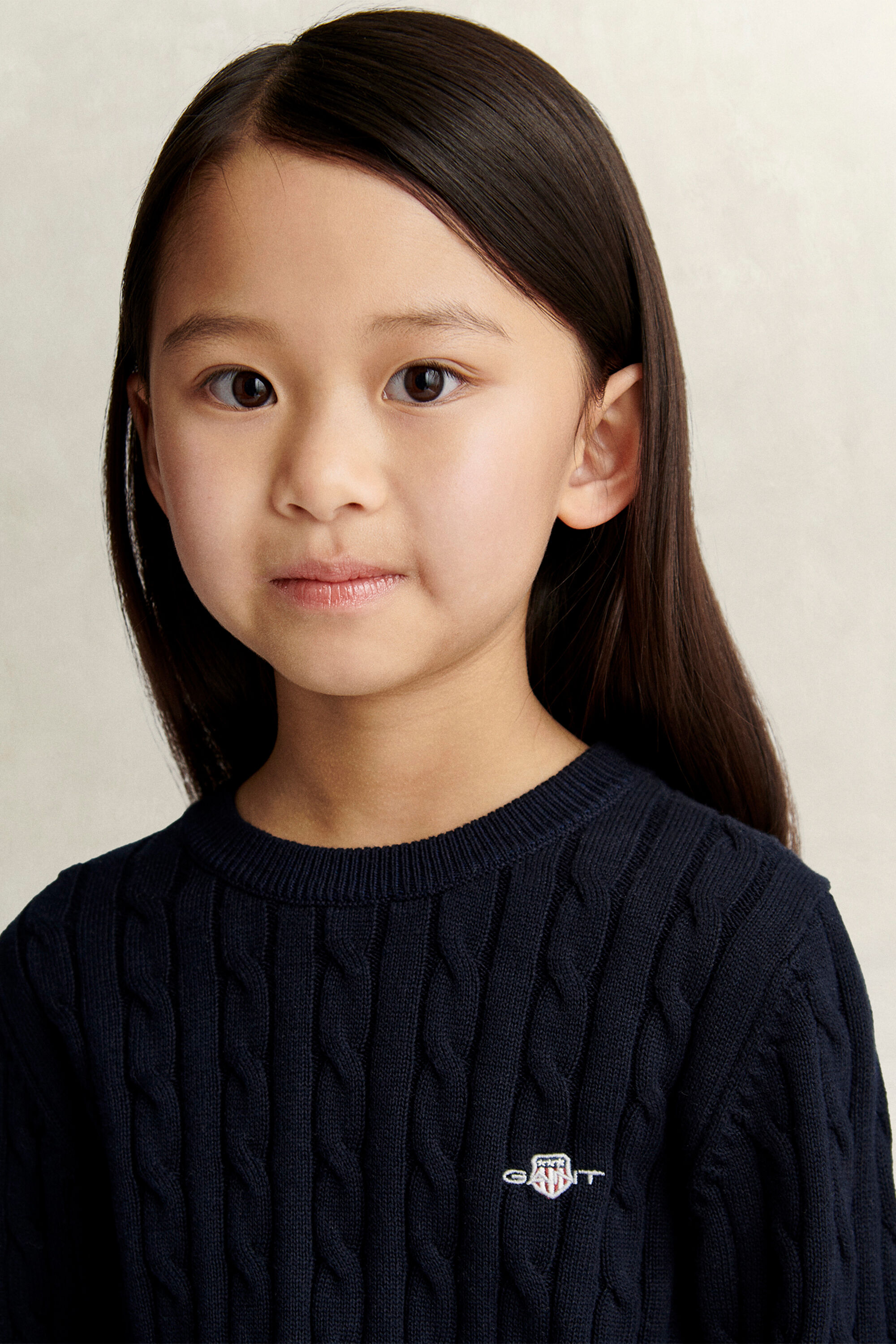 Camisola de malha entrançada Shield Girls