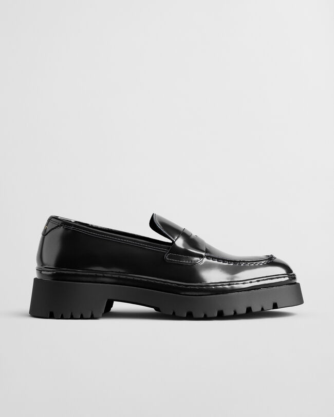 Loafers em pele Chunky Aligrey