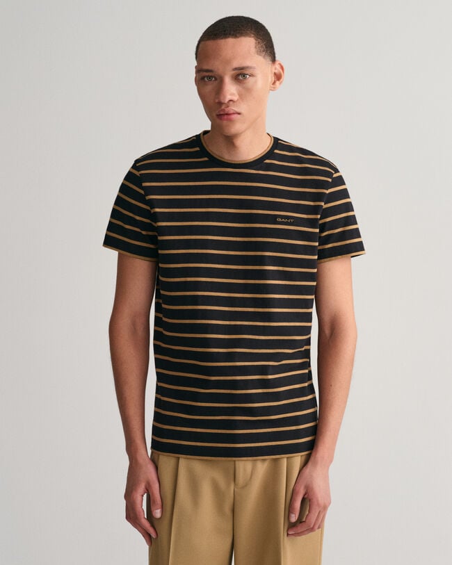 T-shirt &agrave;s riscas