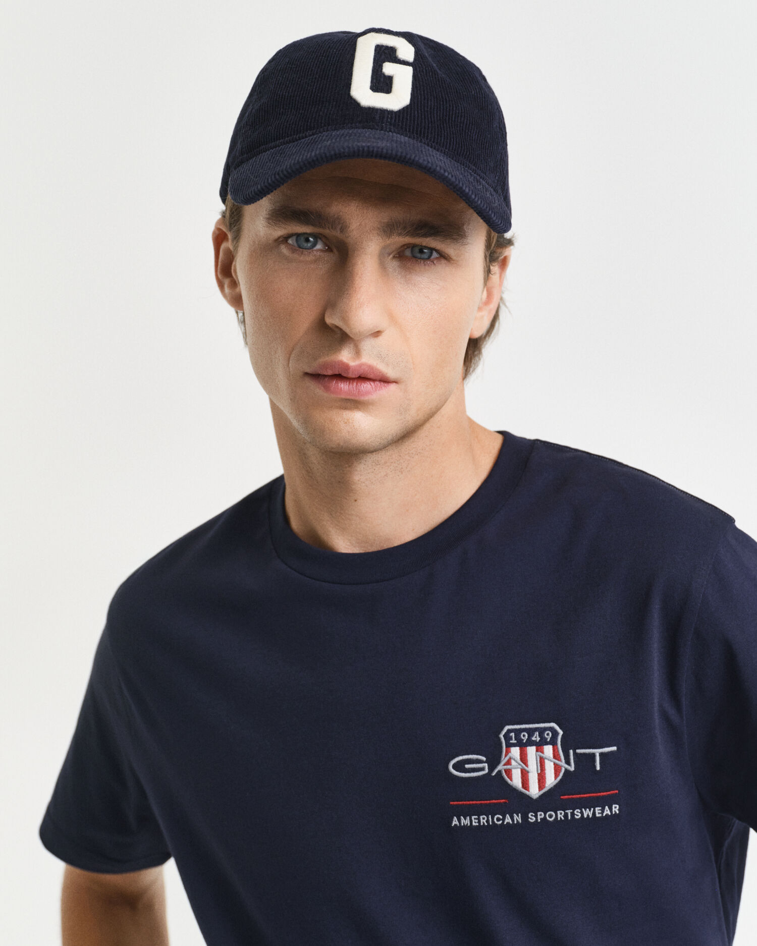 T-shirt bordada Archive Shield