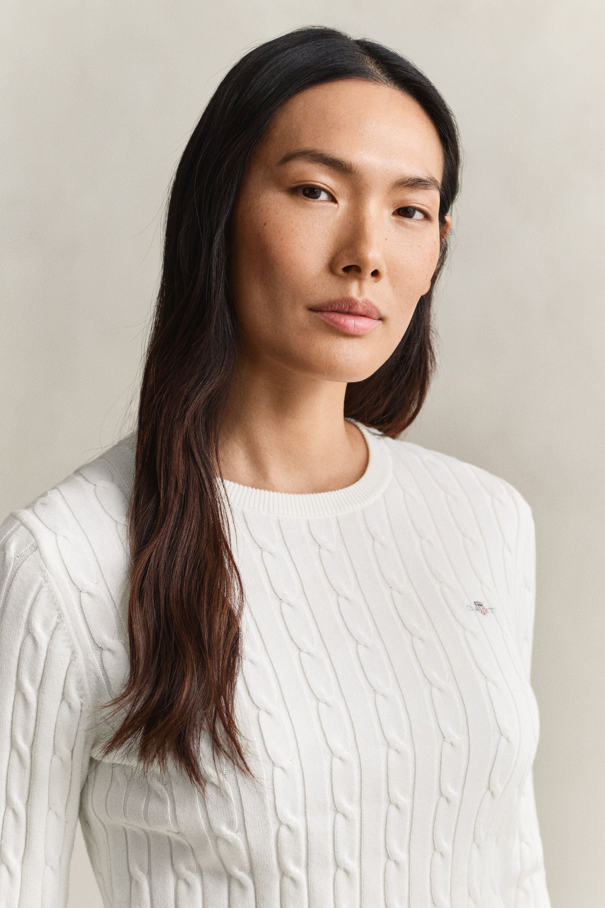 Camisola de malha entrançada Classic