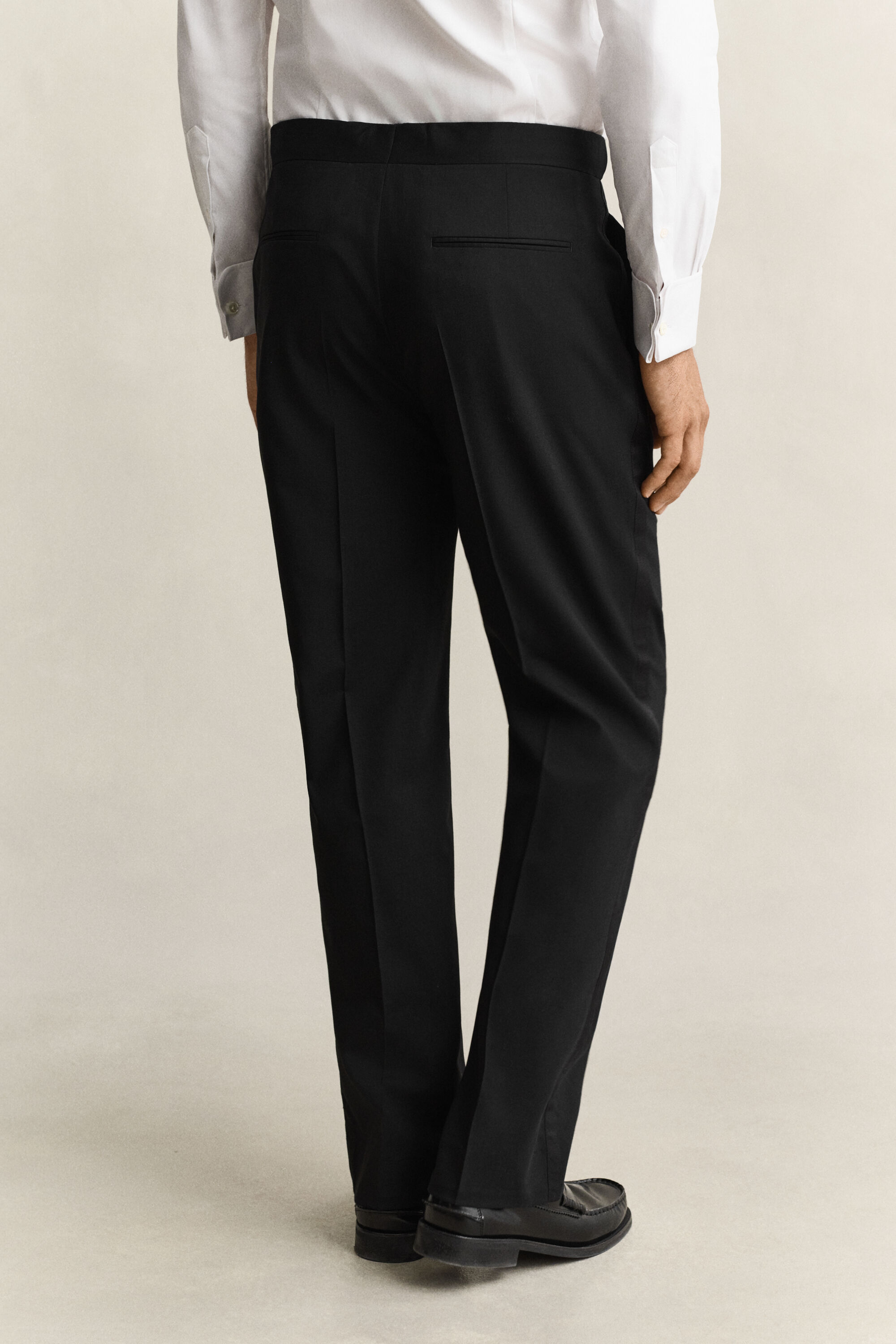 Calças Tuxedo