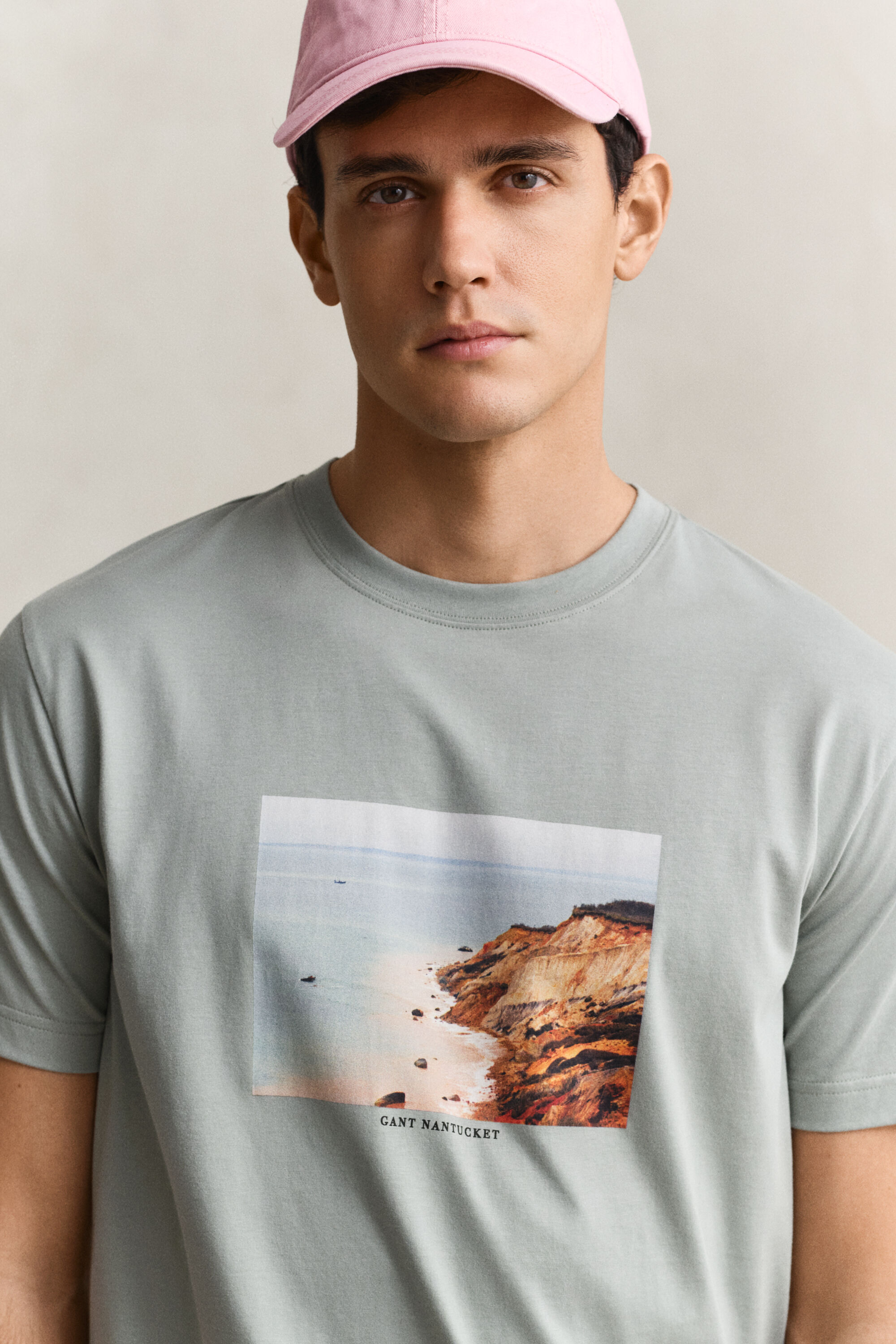T-shirt com grafismo Scenery