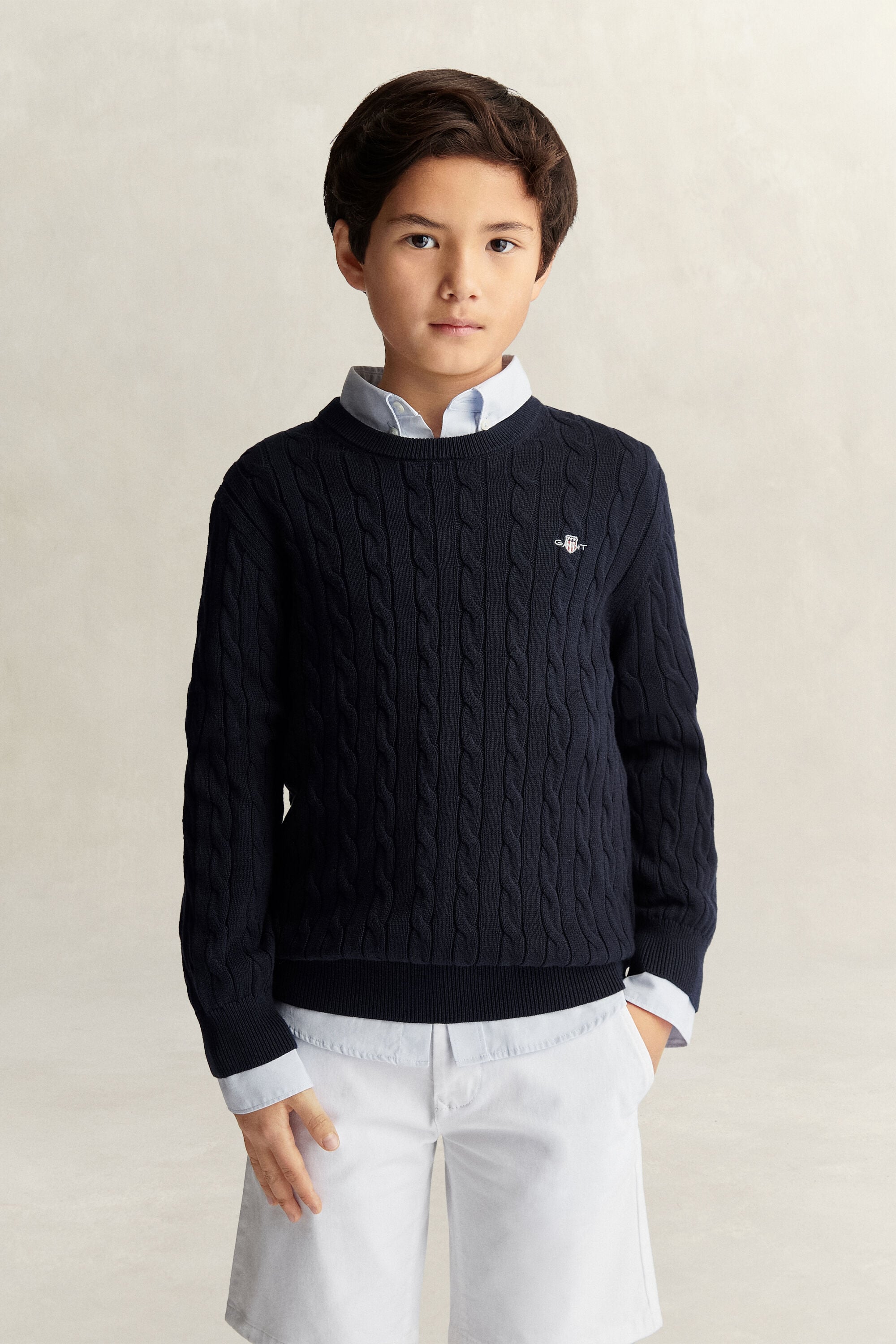 Camisola de malha Shield Teen Boys