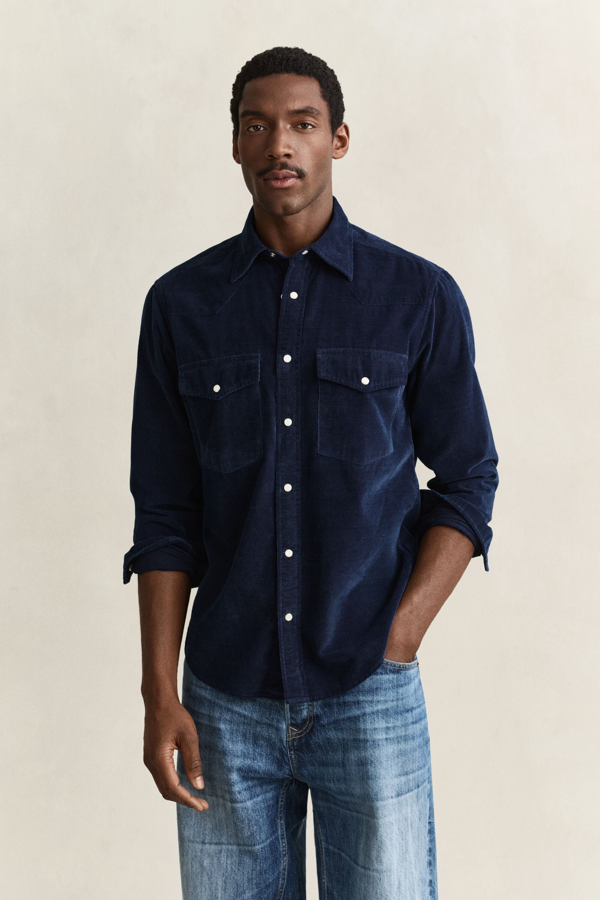 Camisa de bombazina Rodeo