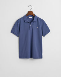 Polo em algod&atilde;o piqu&eacute; Shield Teens