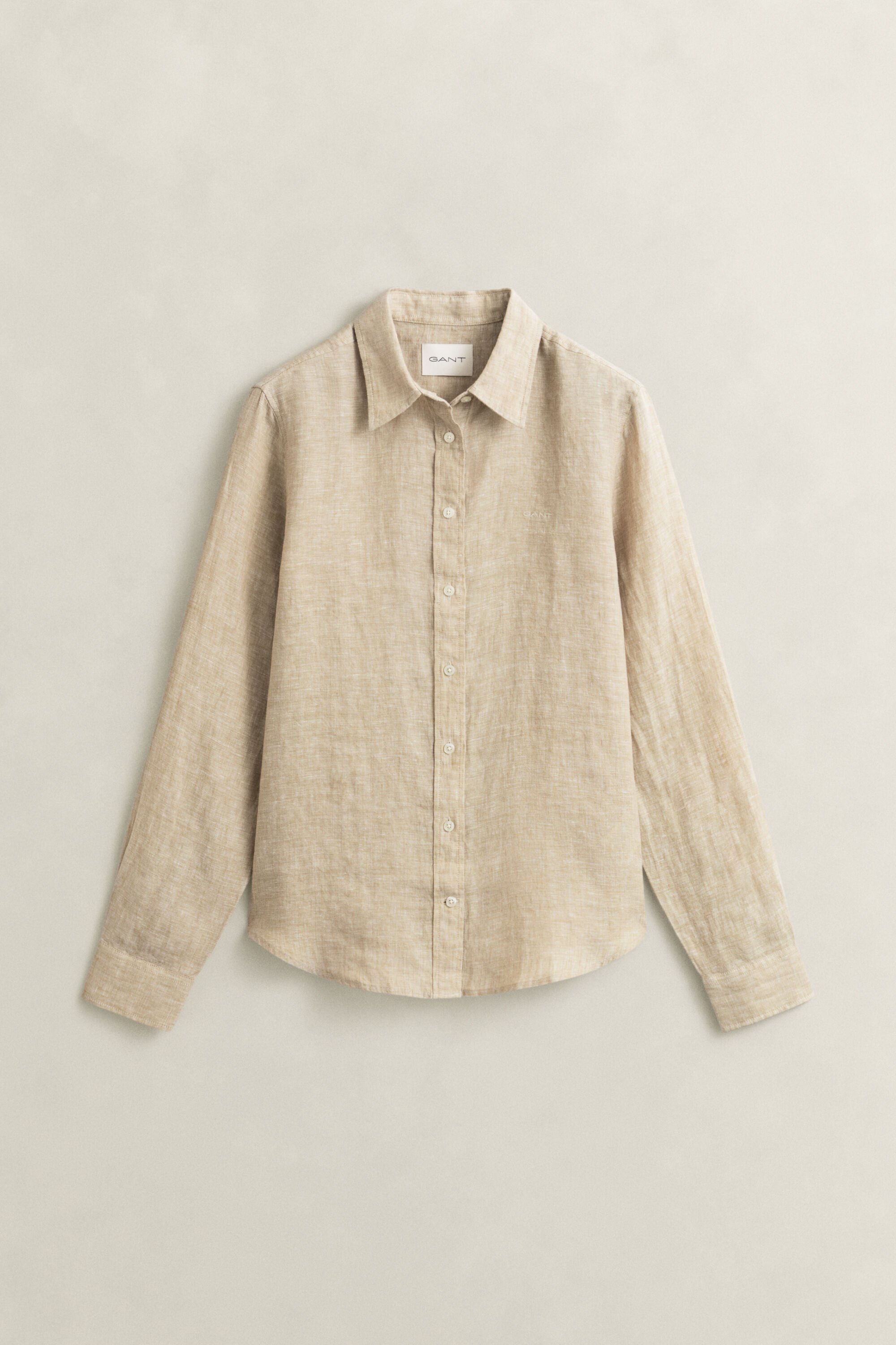 Camisa de linho regular fit