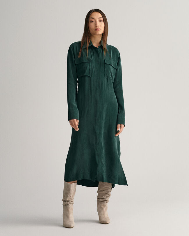 Vestido-camisa Utility relaxed fit