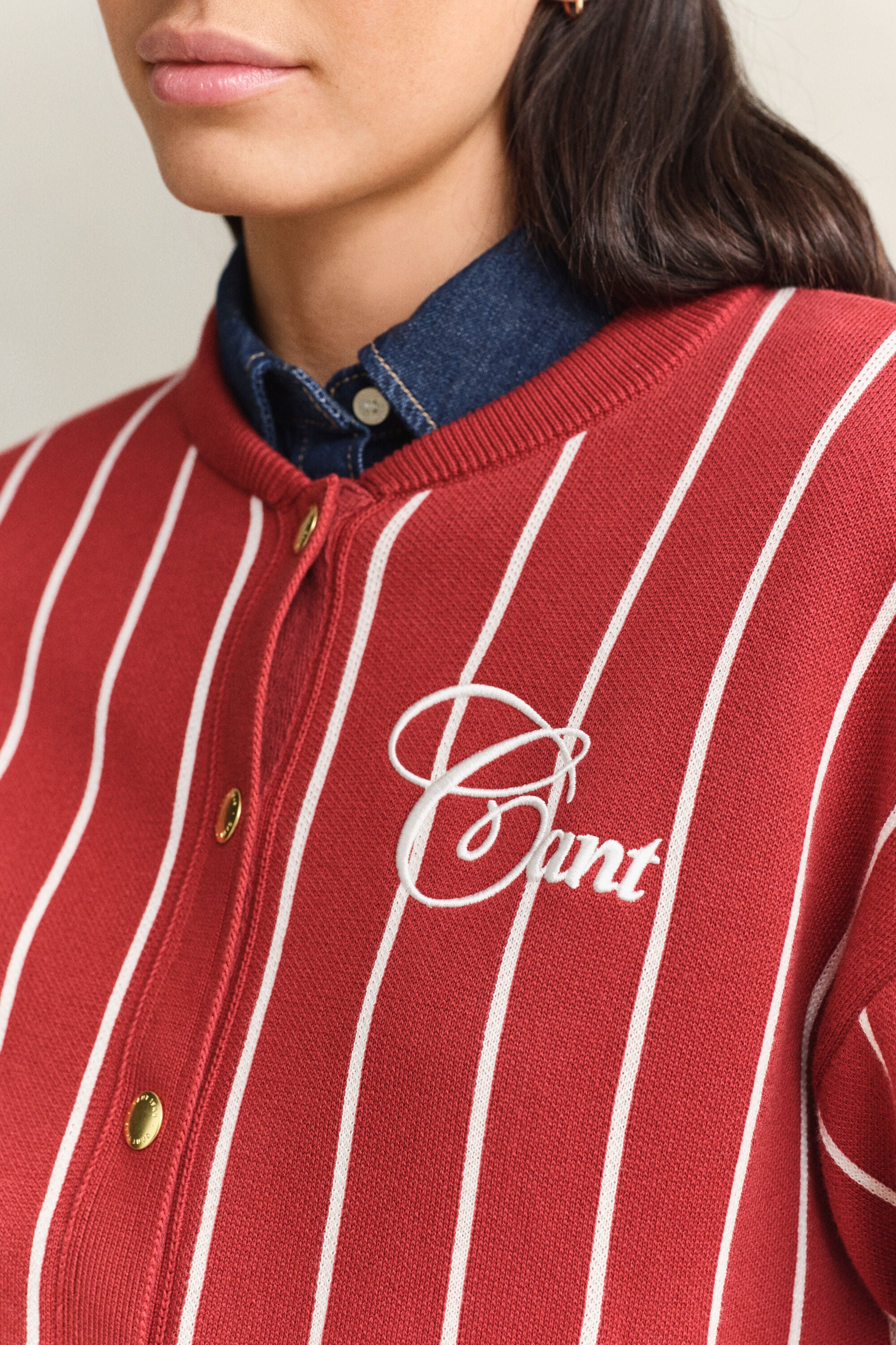 Gant Varsity Jacket em malha