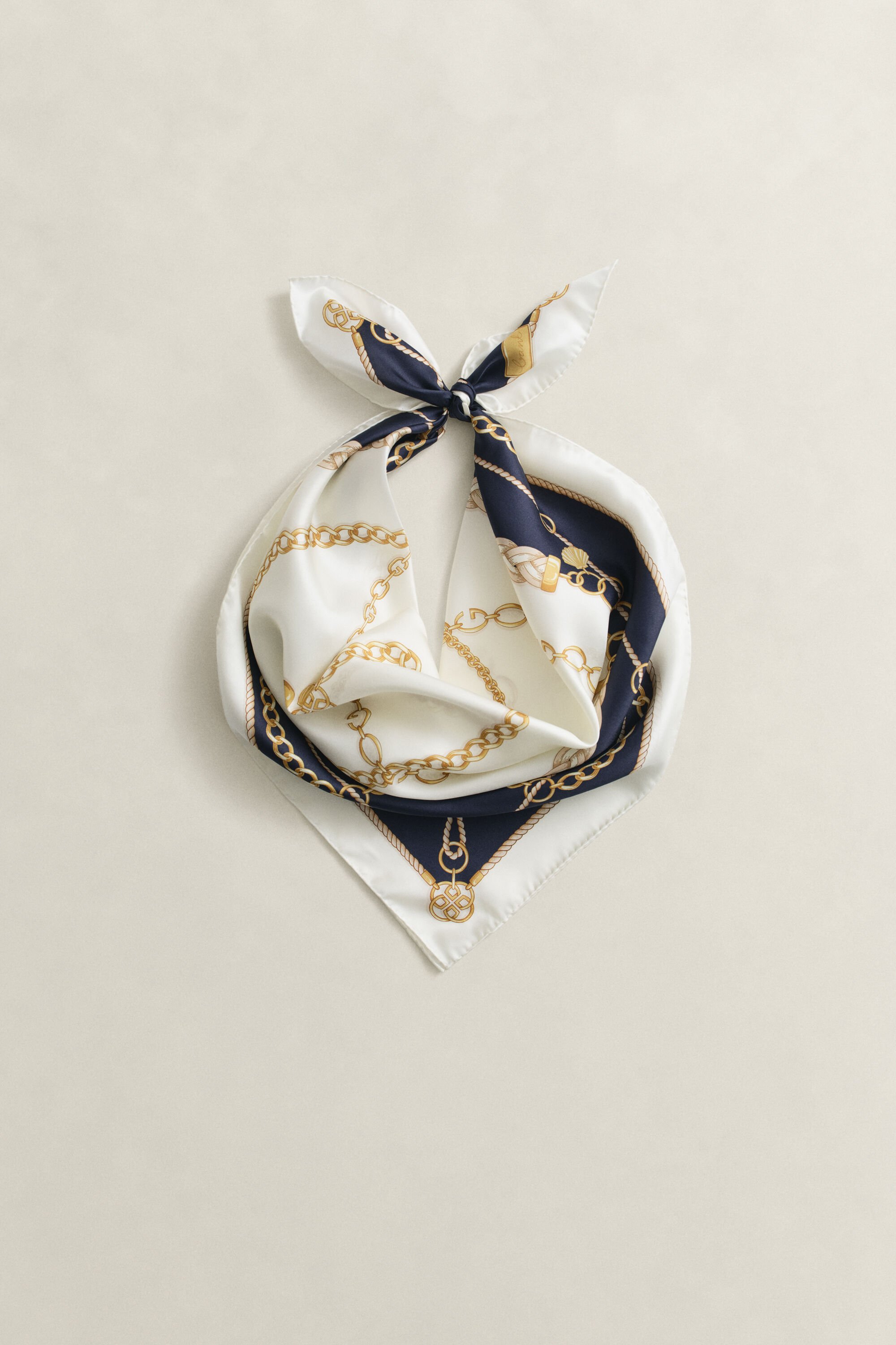 Lenço em seda Chain
