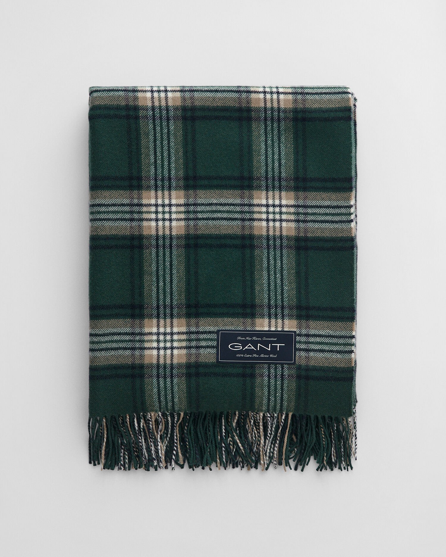 Manta decorativa em lã de merino extrafina