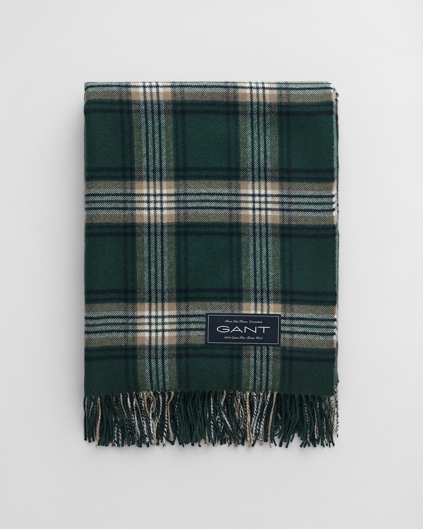 Manta decorativa em lã de merino extrafina