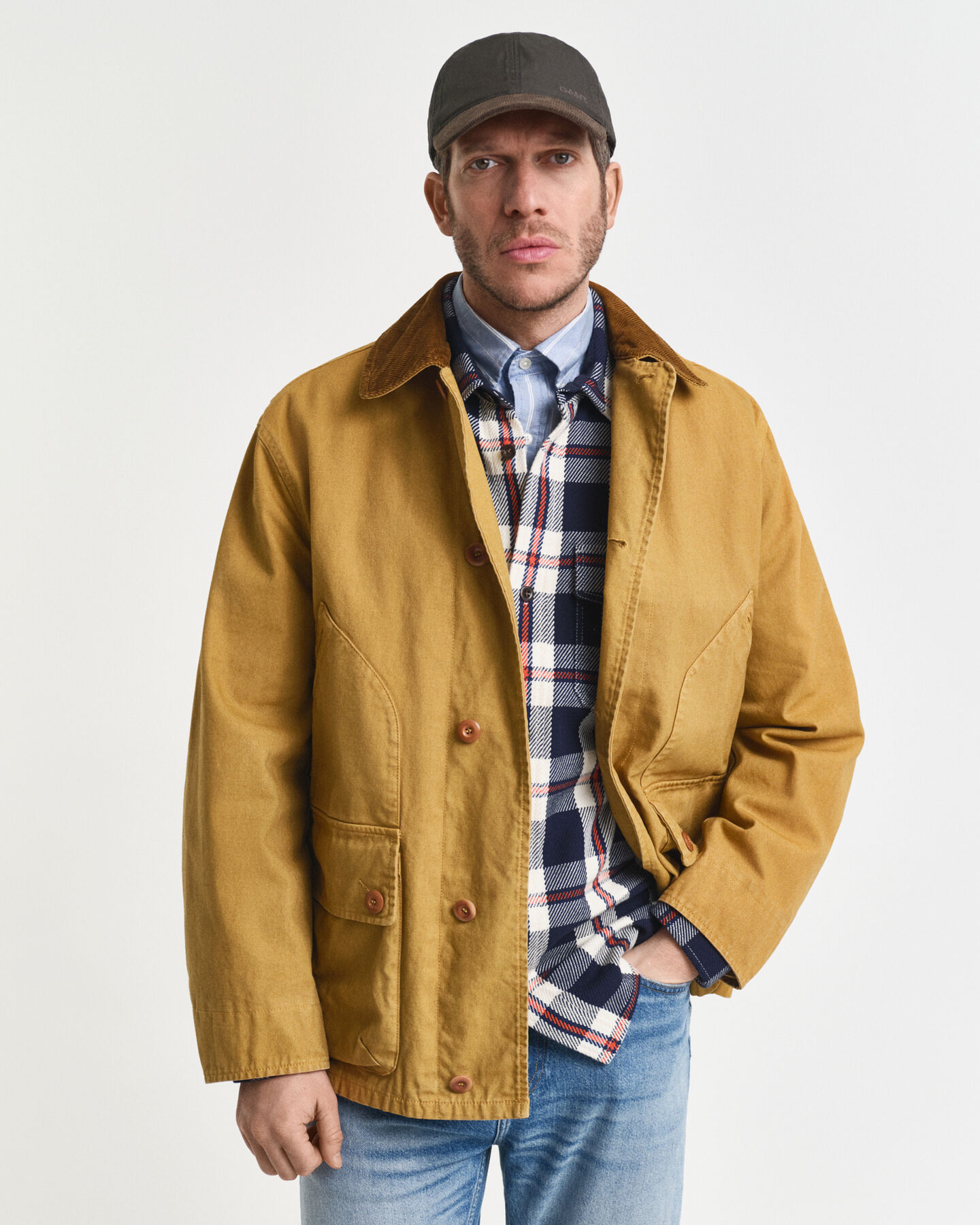 Casaco Field em lona