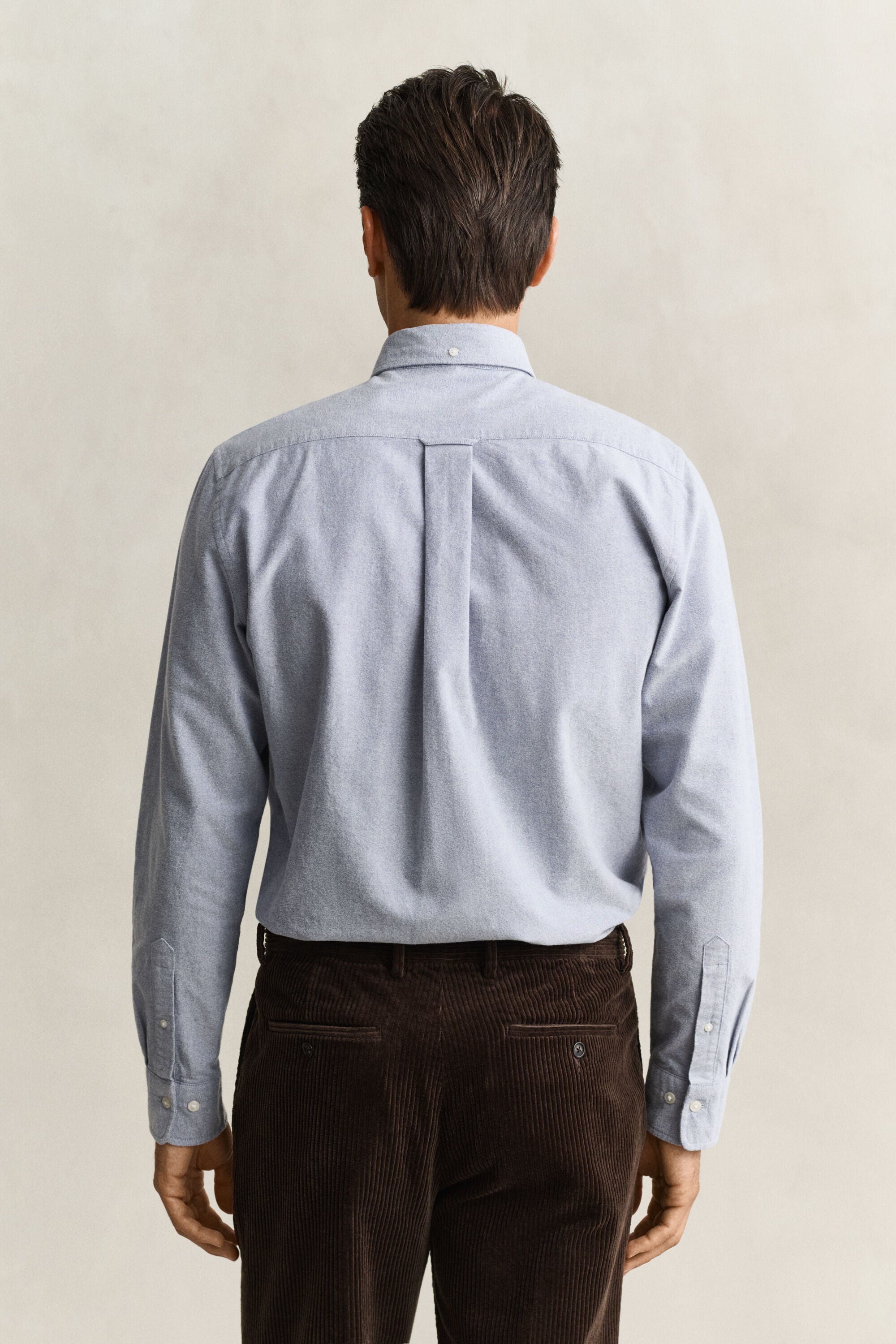 Camisa Oxford escovada