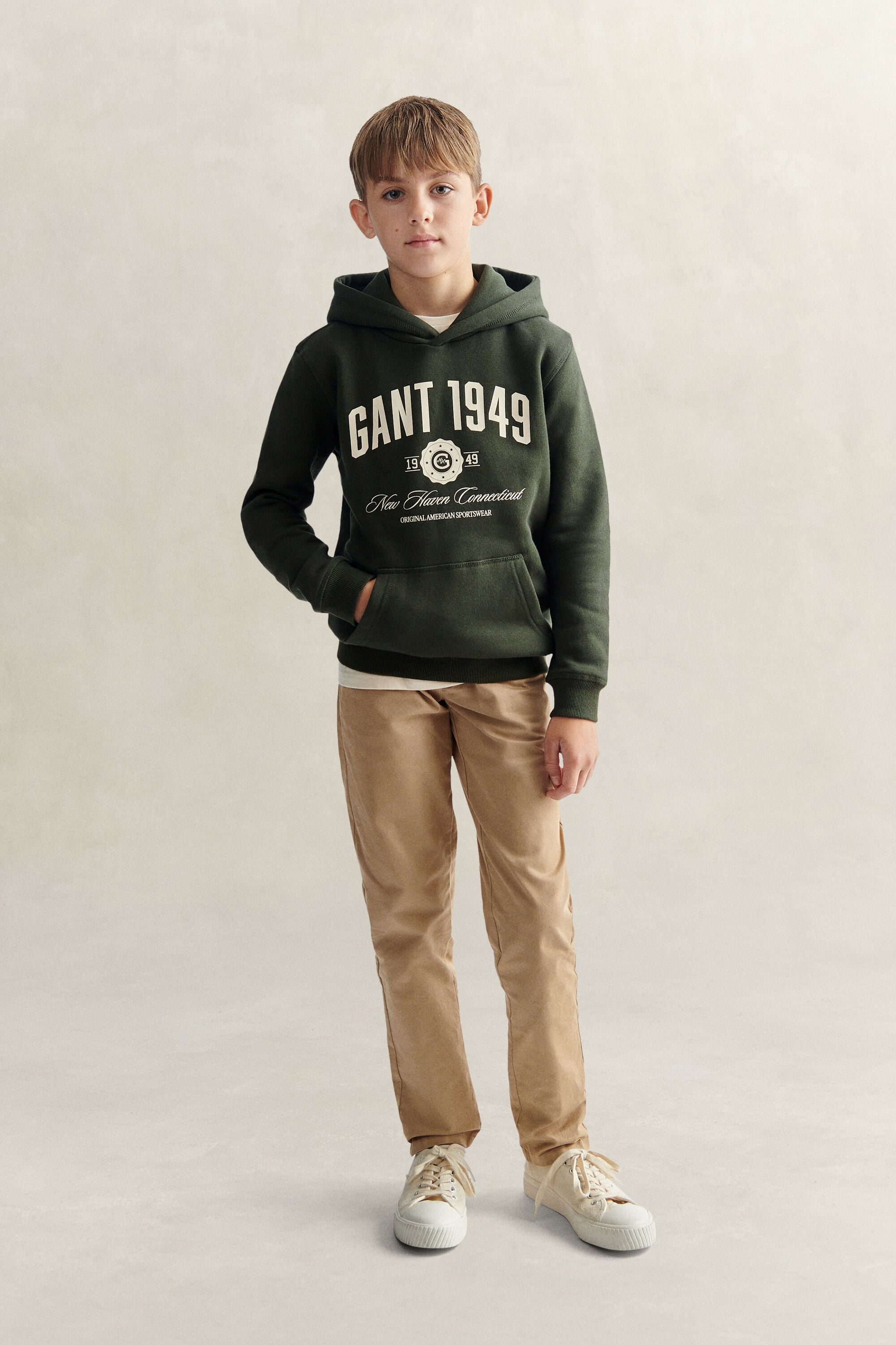 Sweatshirt com capuz Collegiate Teen Boys