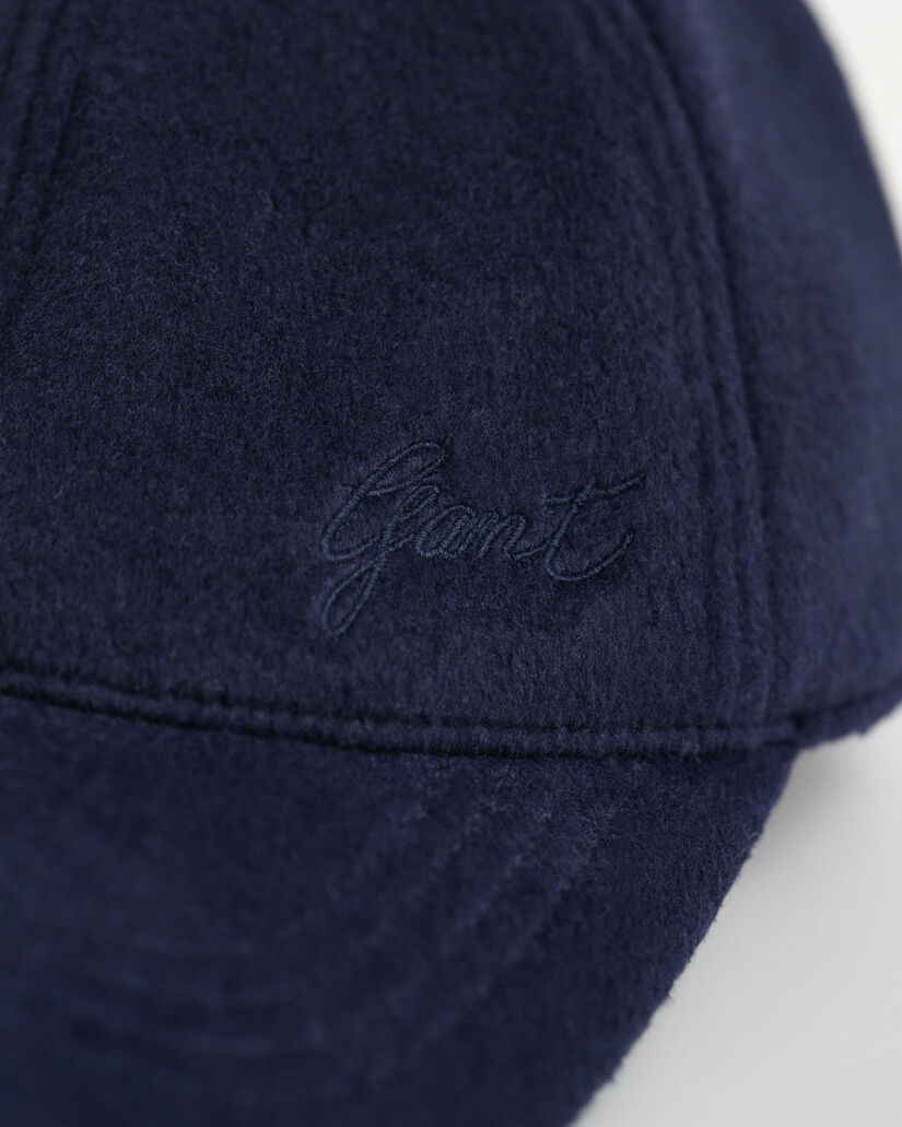 Boné em mélton Lustrous