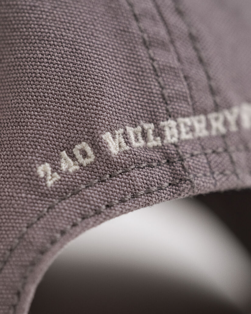 Boné em lona Washed