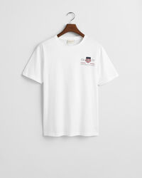 T-shirt bordada Archive Shield