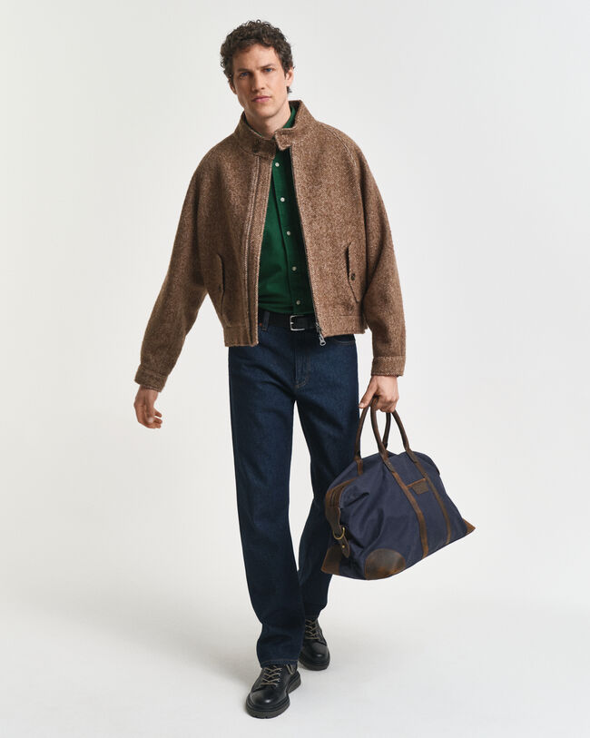 Camisa em sarja regular fit