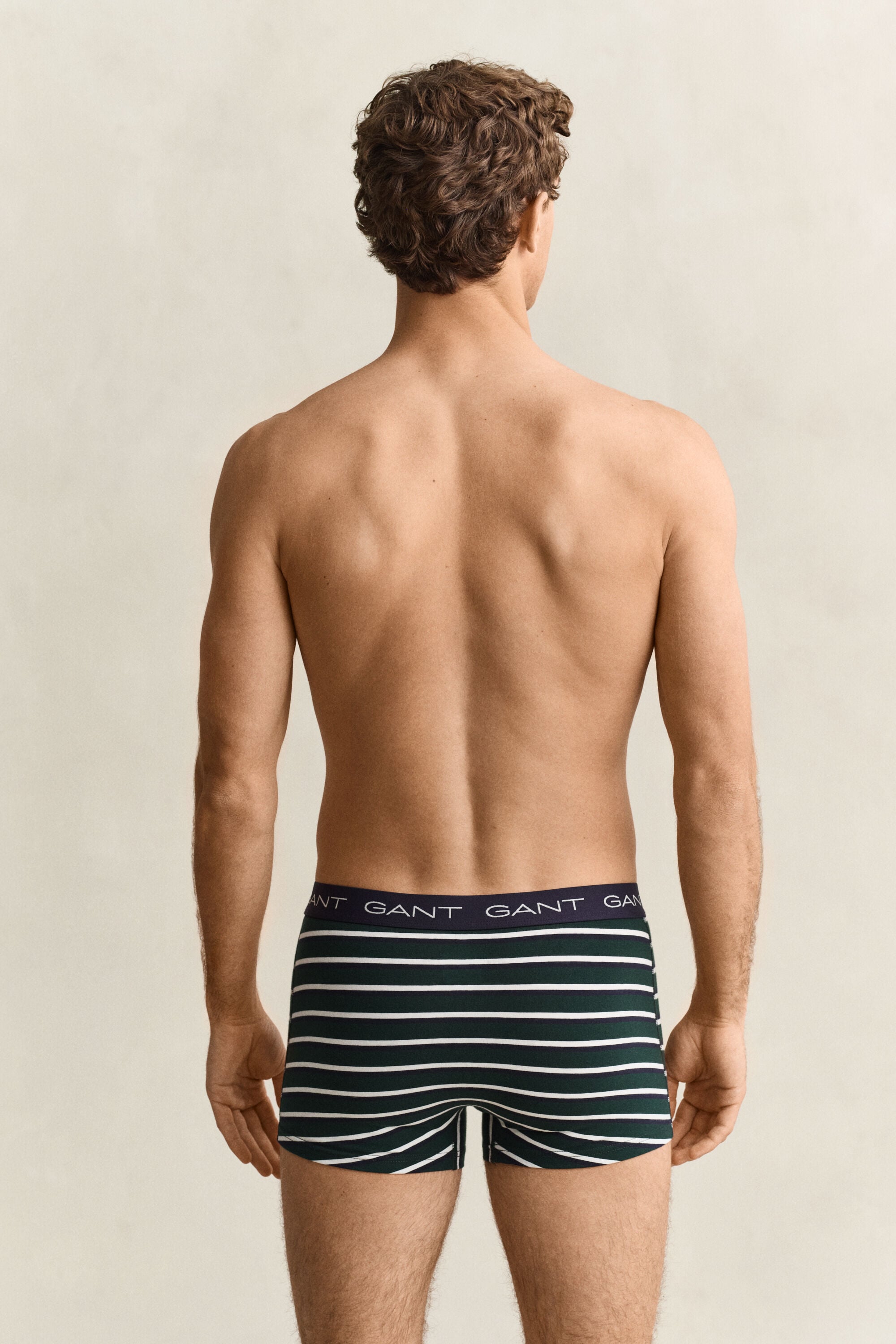 Pack de 3 pares de boxers às riscas