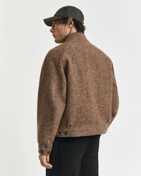 Casaco em lã Harrington