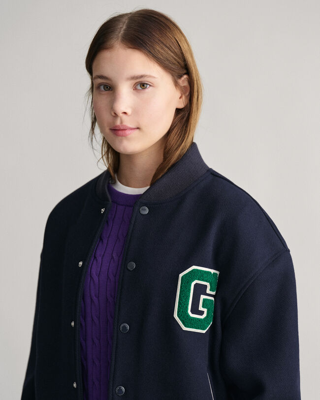 GANT Varsity Jacket em lã Teens