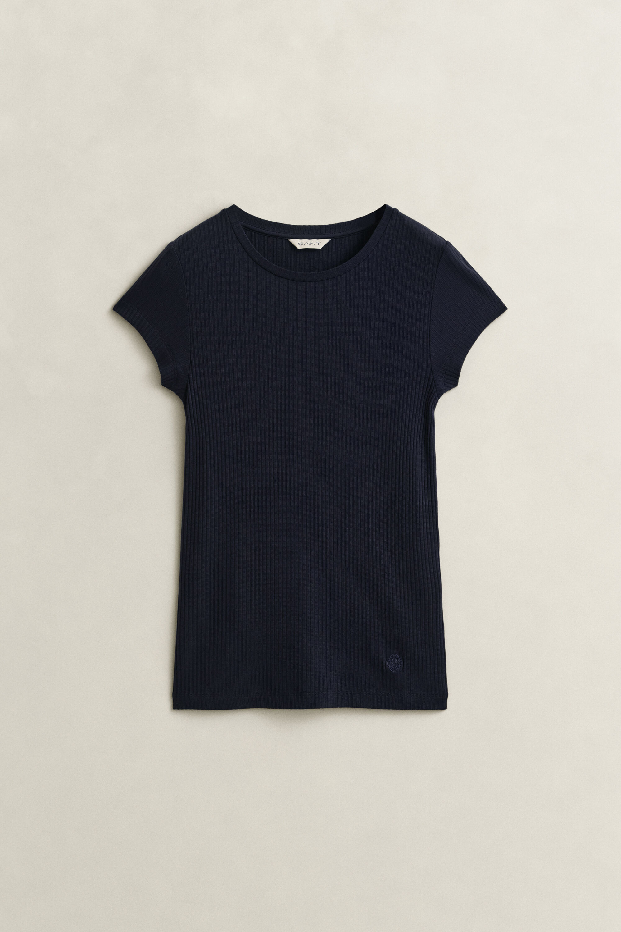 T-shirt canelada slim