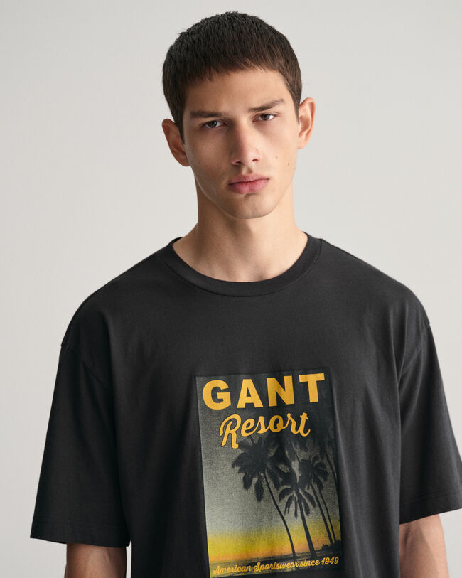 T-shirt Washed Graphic