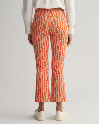 Cal&ccedil;as de ganga pelo tornozelo com estampado Chain