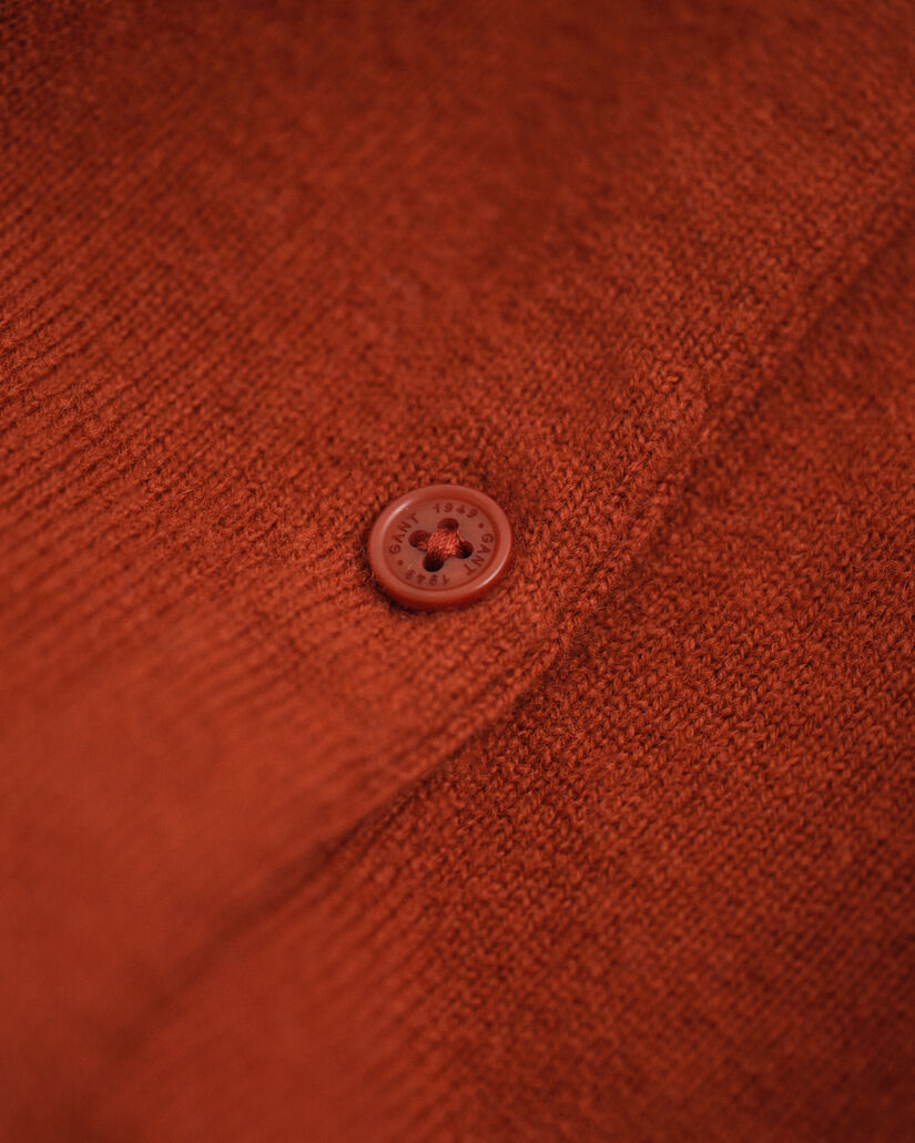 Casaco de malha em lã extrafina