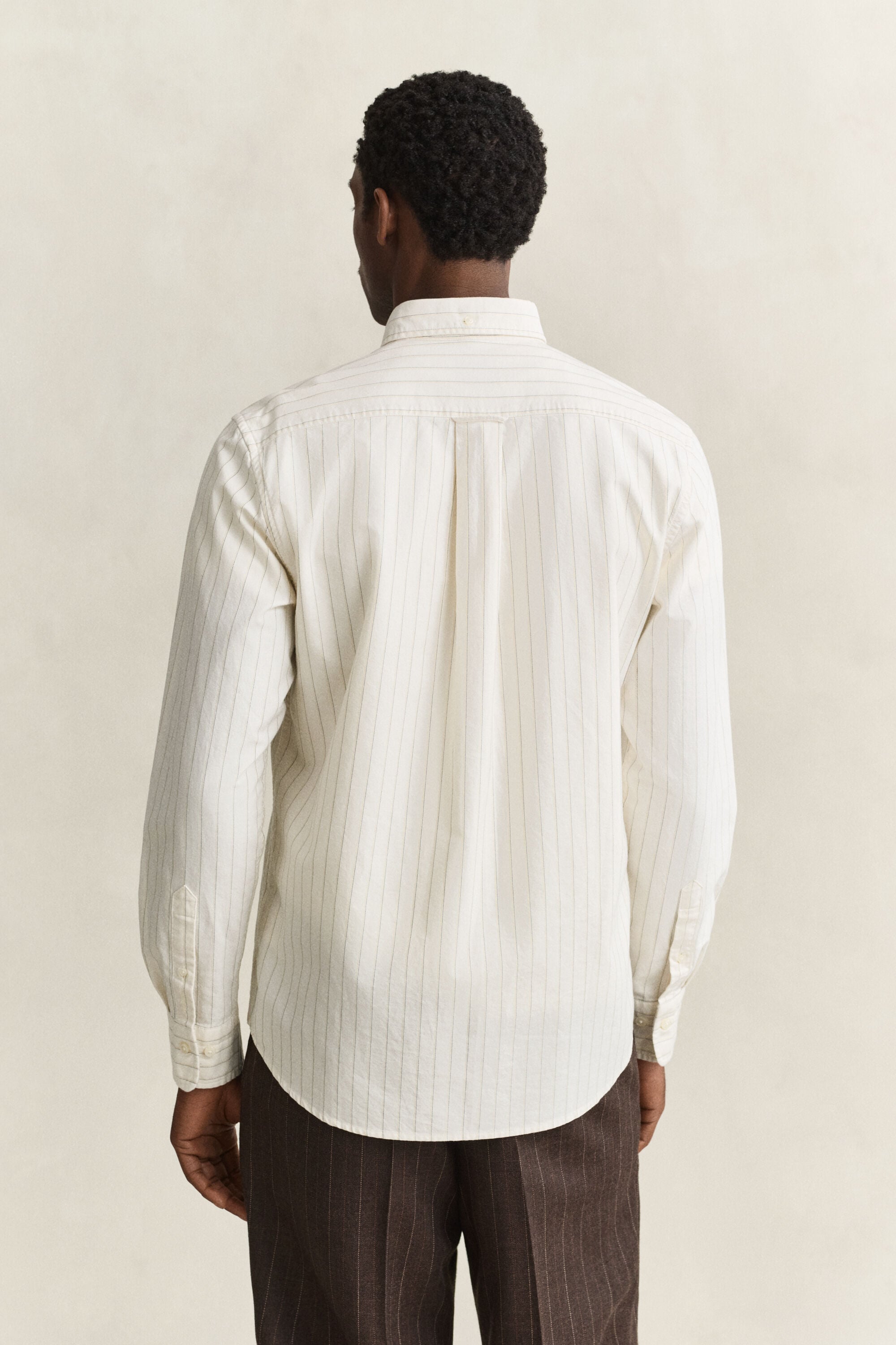 Camisa Oxford Archive às riscas