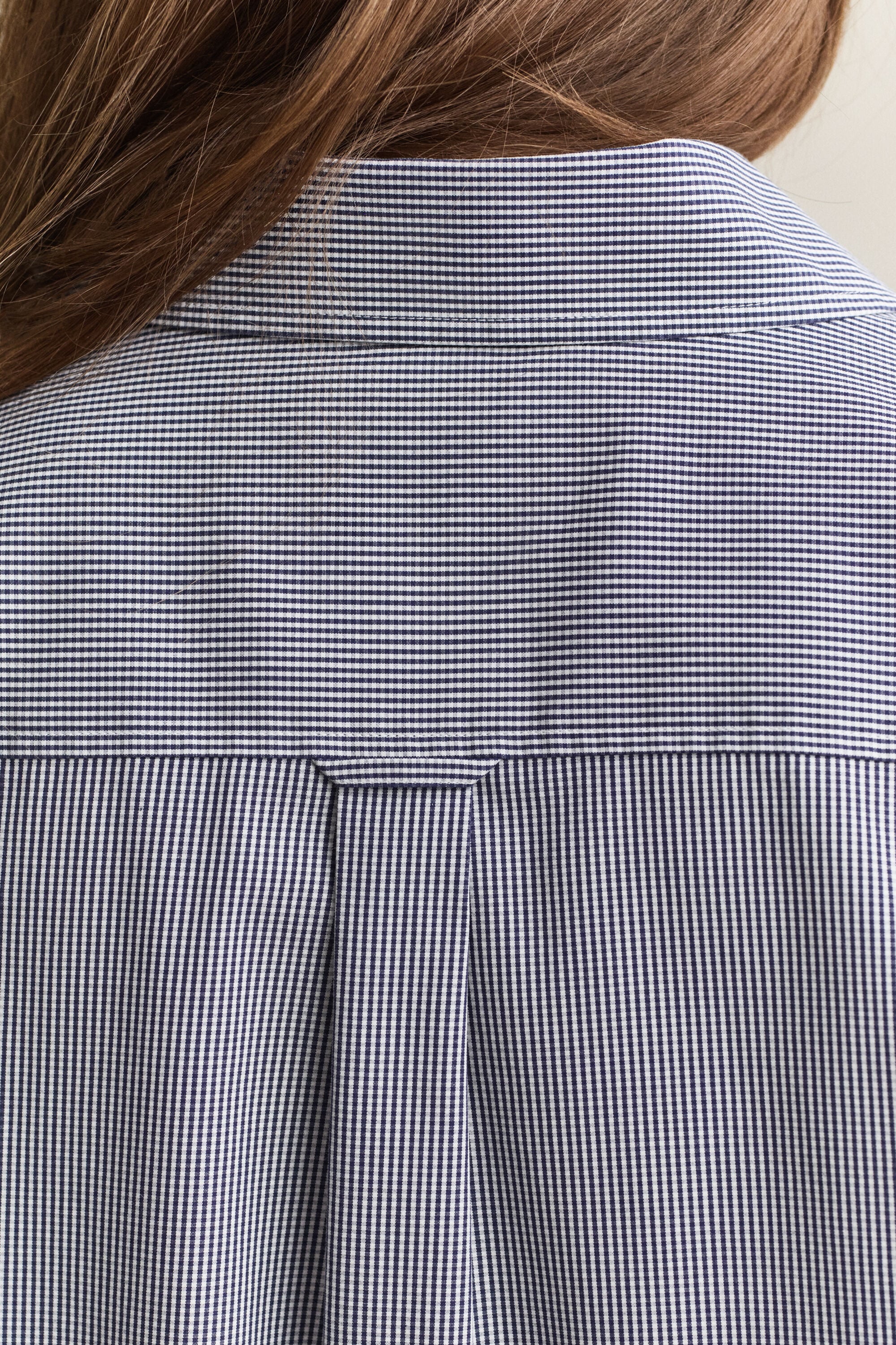 Camisa com padrão de xadrez