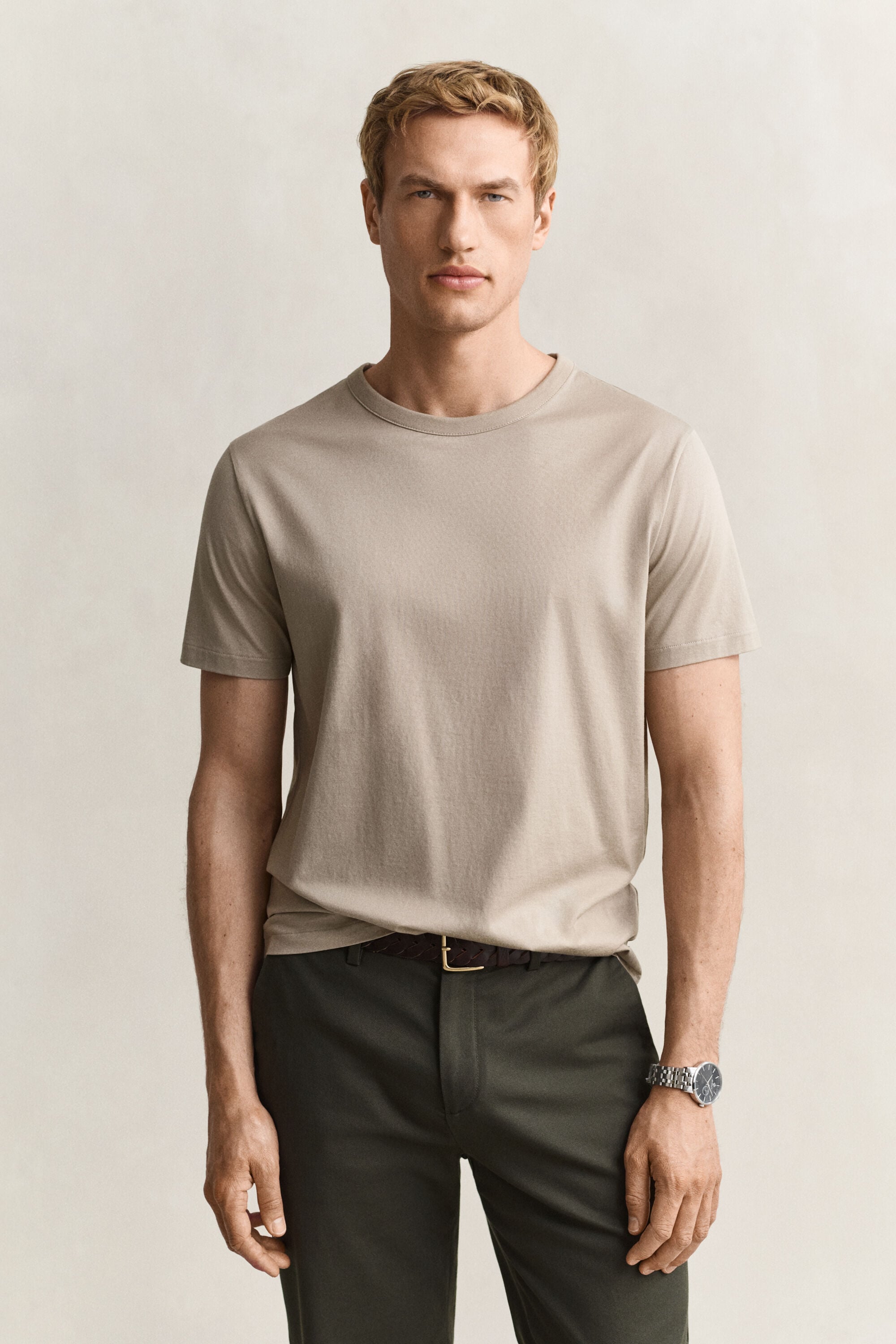 T-shirt em algodão Pima