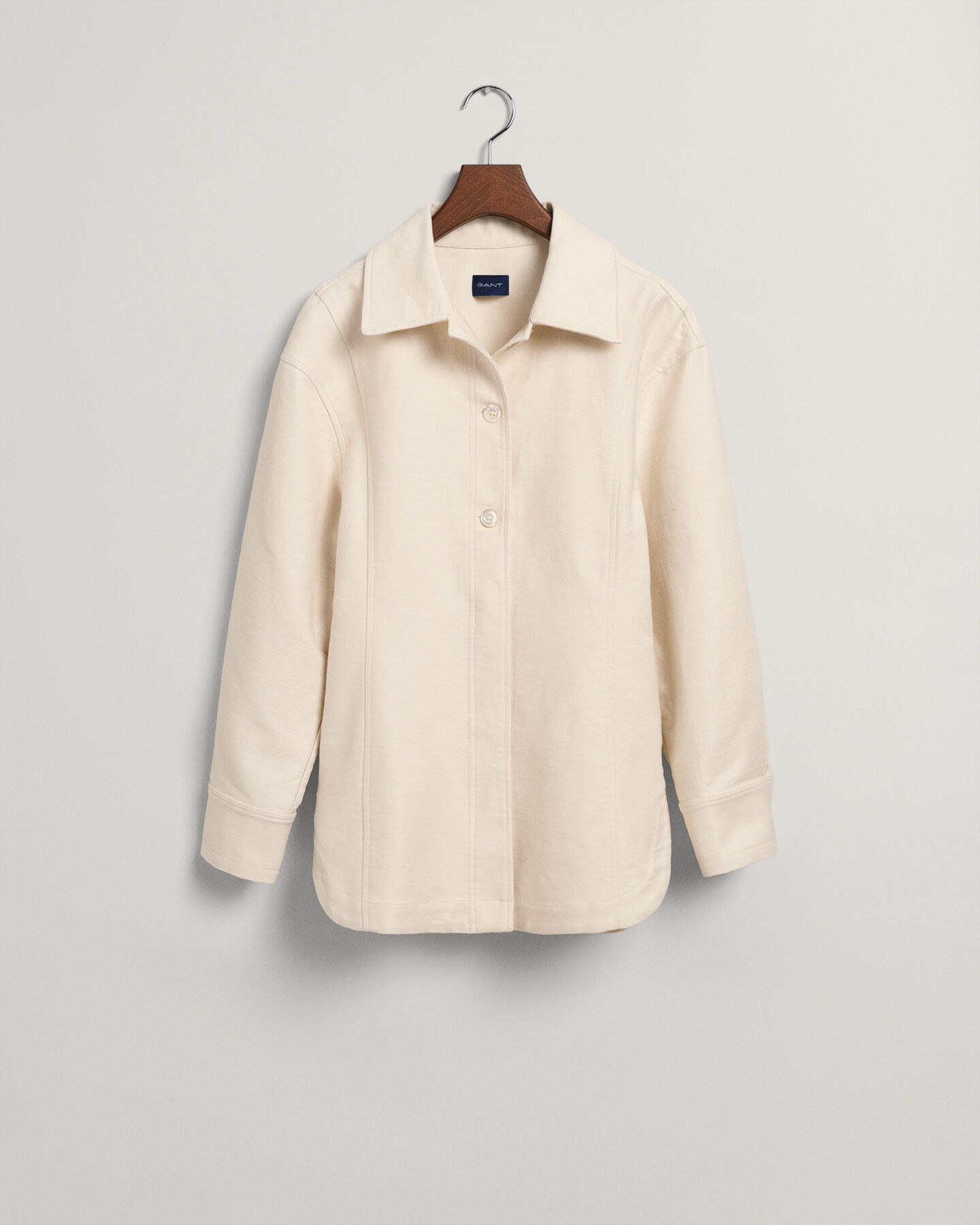 Casaco-camisa Textured