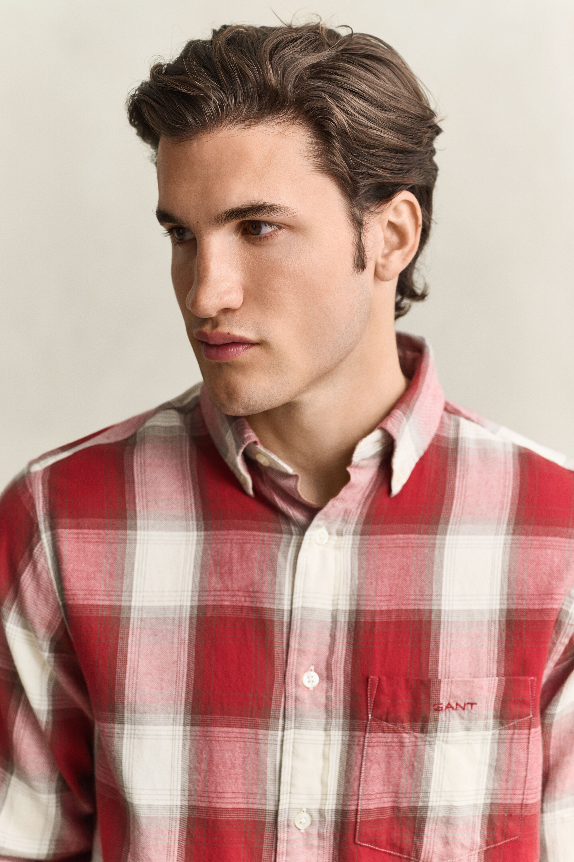 Camisa de flanela Windblown com padrão de xadrez