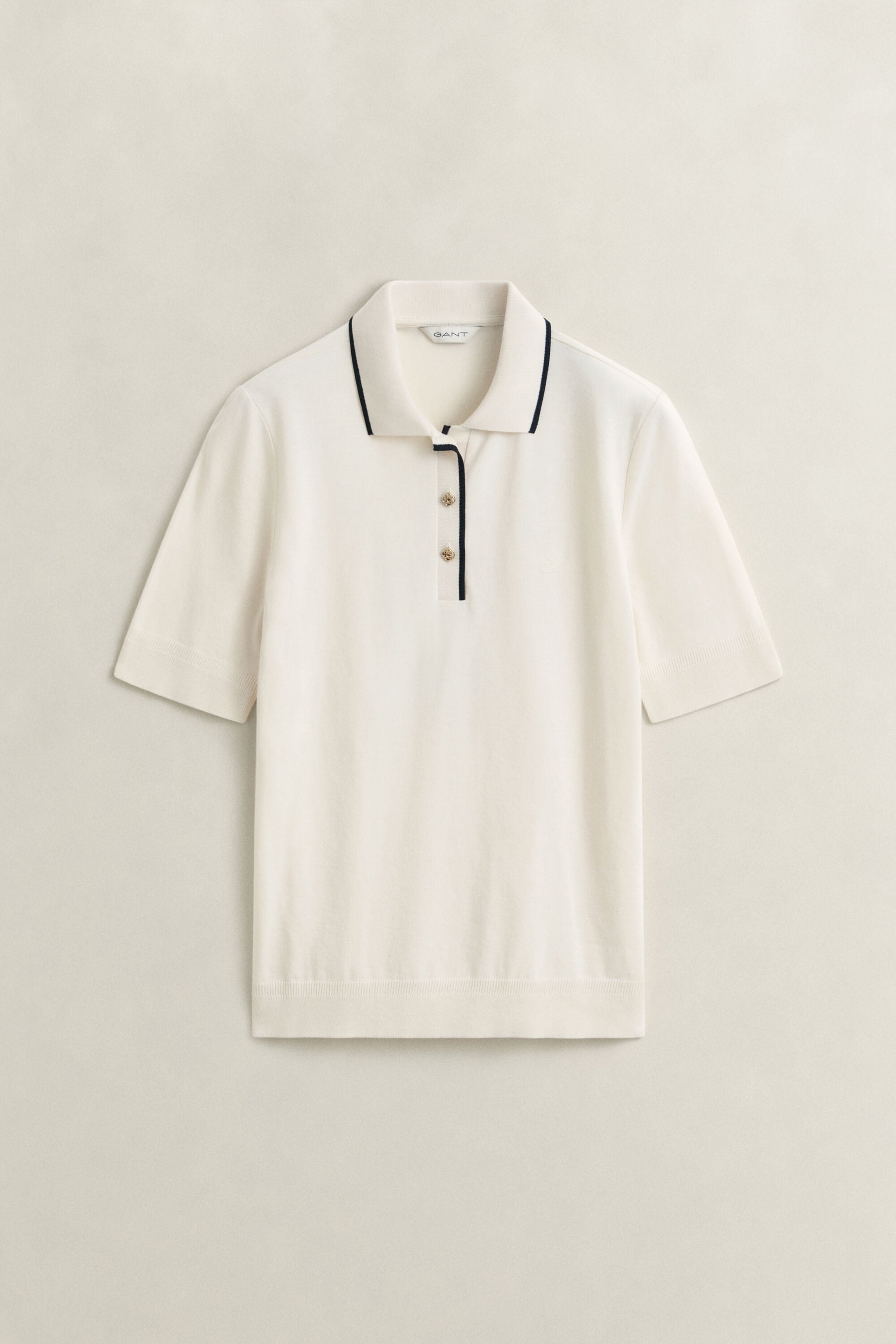 Camisola tipo polo sem costuras