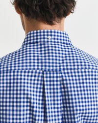 Camisa em popelina gingham Classic regular fit