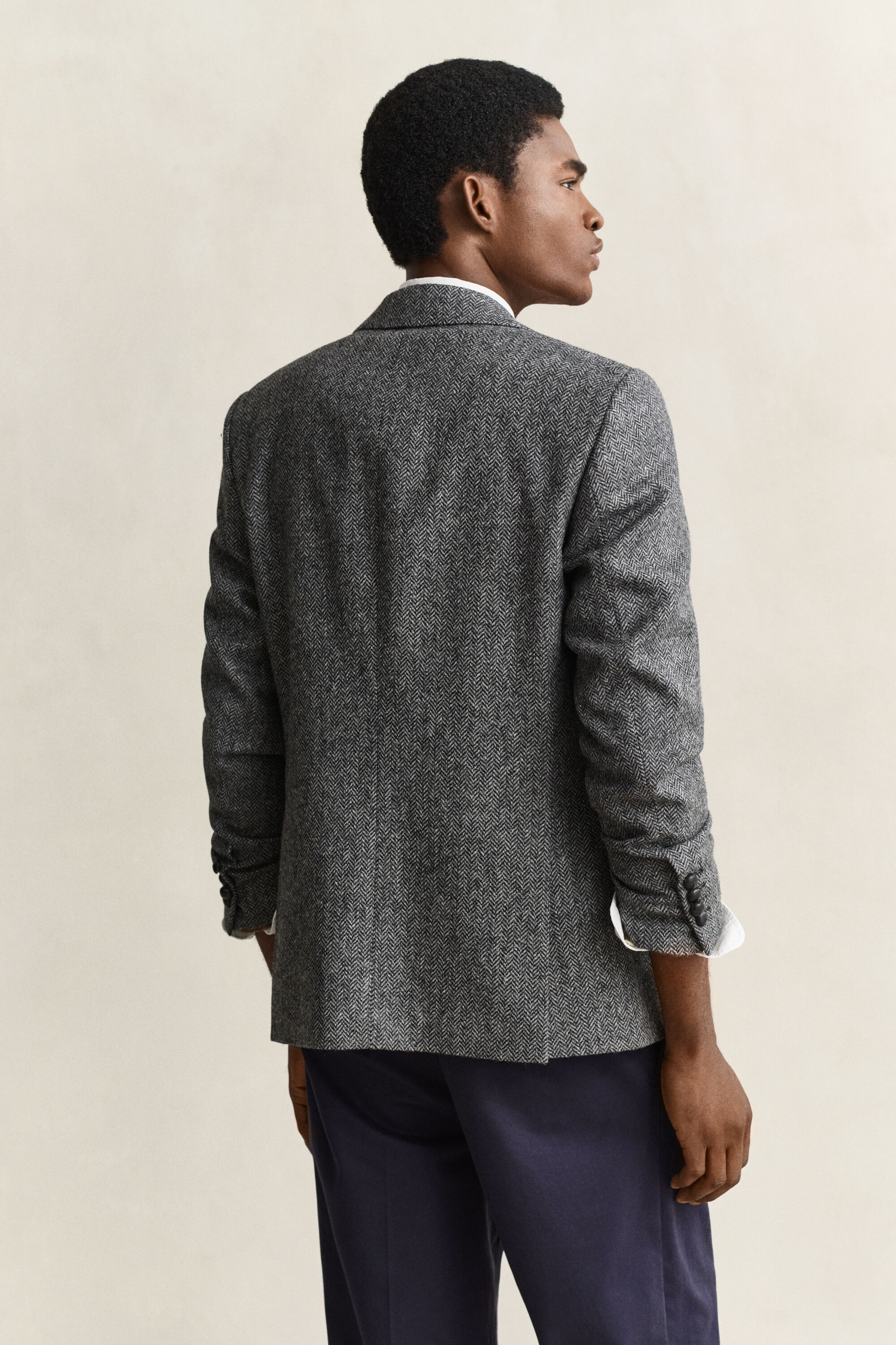 Blazer em tweed Gant x Yale