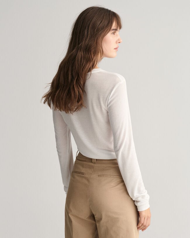 T-shirt de manga comprida leve