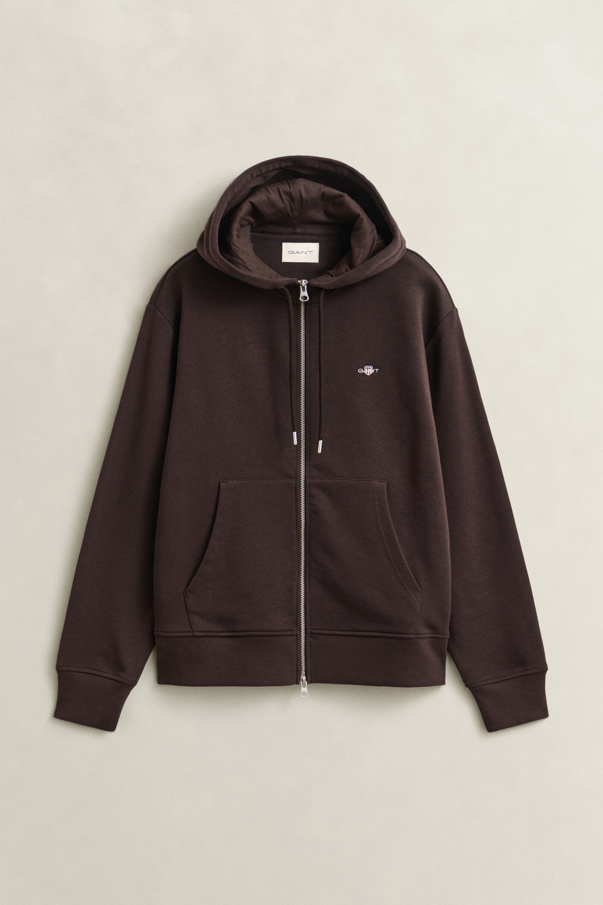 Sweatshirt com capuz e fecho Shield
