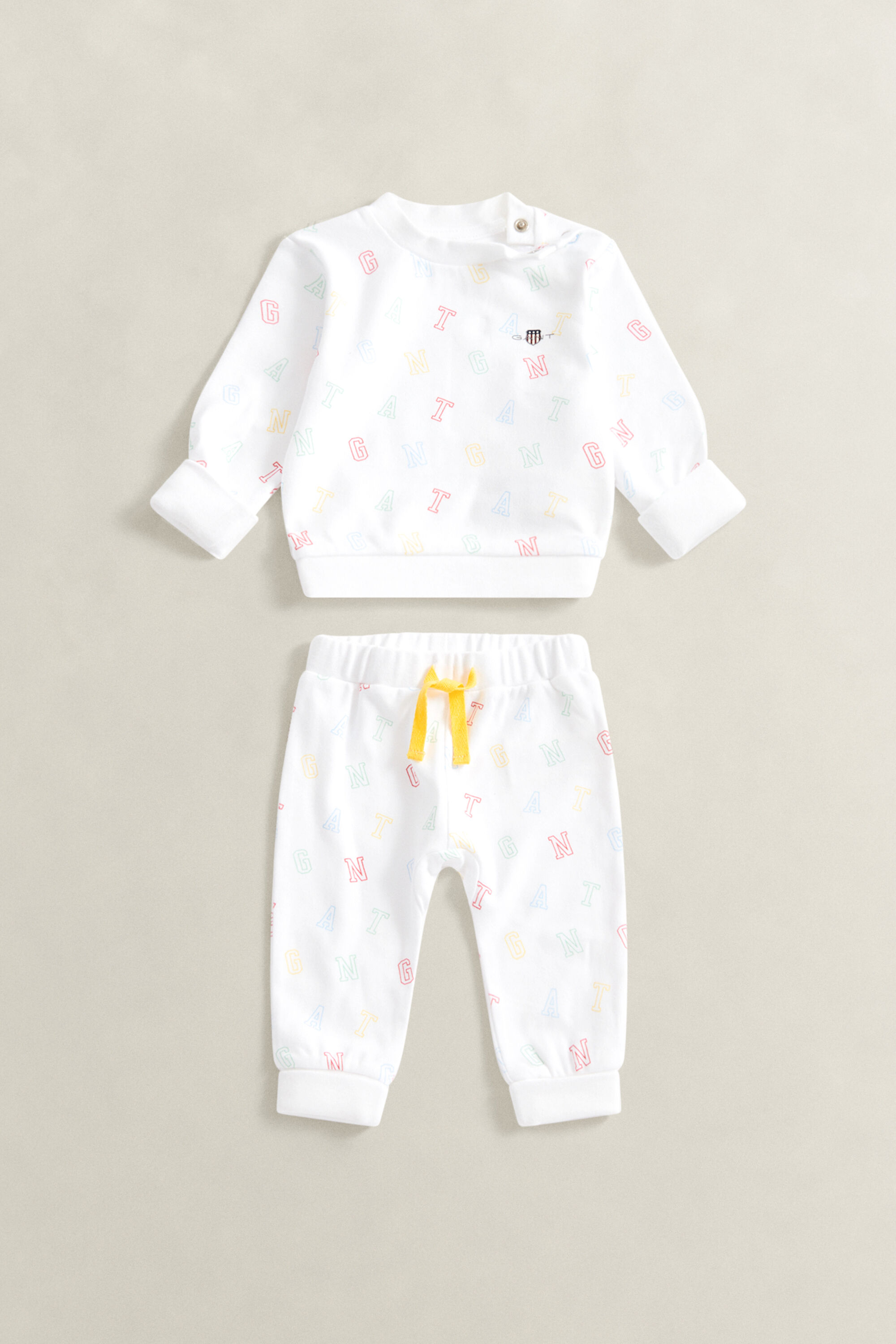 Conjunto de sweatshirt e calças desportivas com estampado Baby Boys