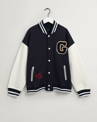 Casaco em jersey GANT Varsity Teens